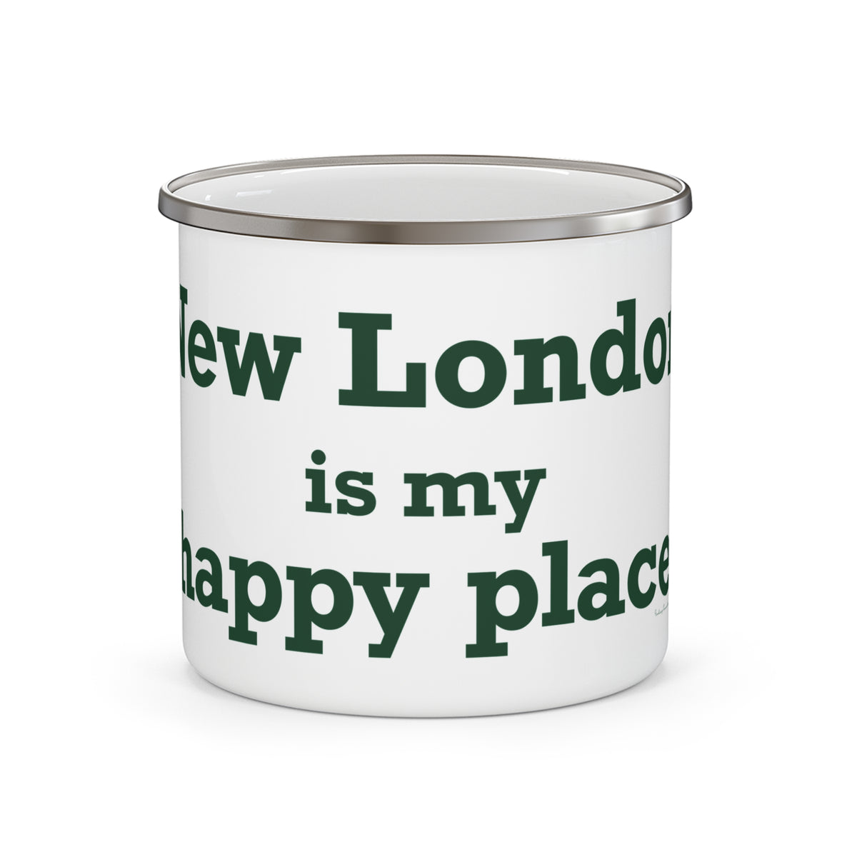 New London is My Happy Place Camping Mug
