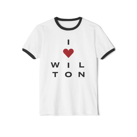 Wilton Vision Unisex Cotton Ringer T-Shirt