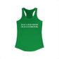 Just a kid from Old Saybrook Women's Ideal Racerback Tank Top