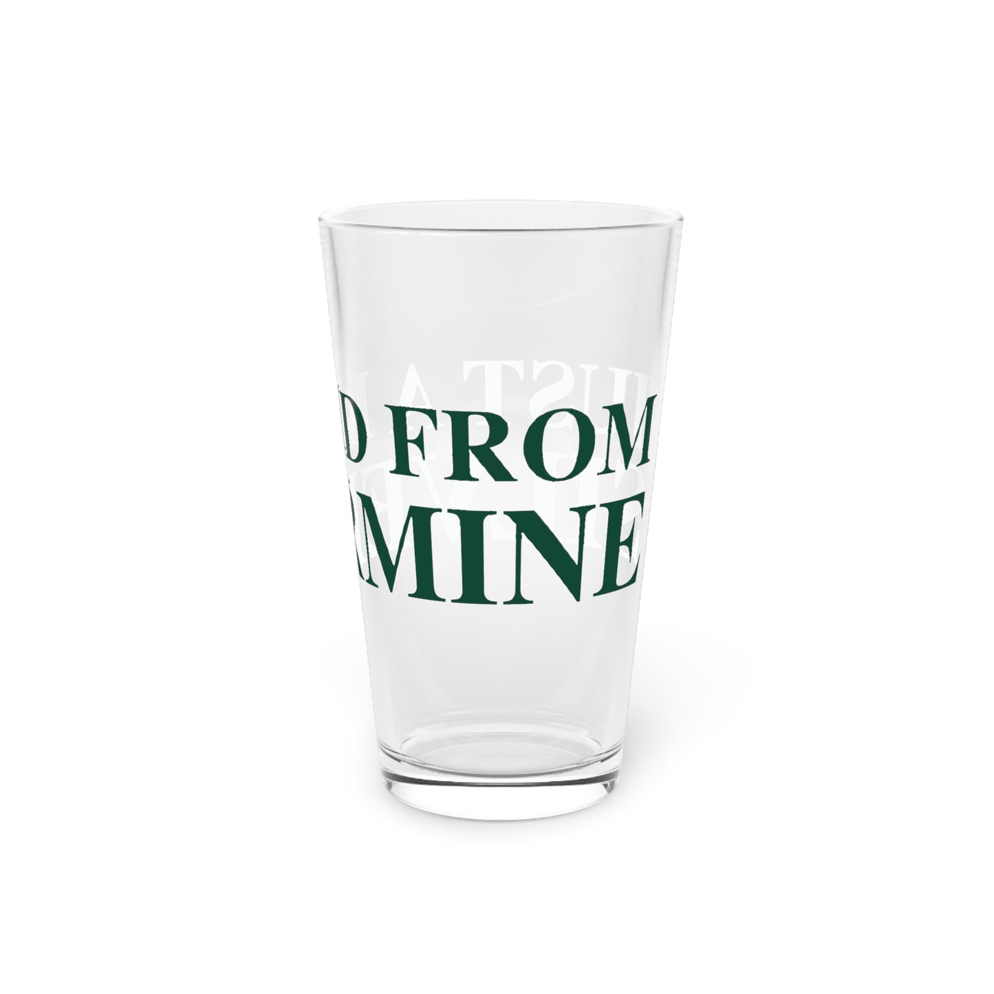 I Really Really Miss Silvermine Pint Glass, 16oz