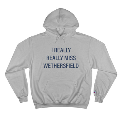 I Really Really Miss Wethersfield Champion Hoodie