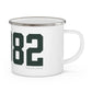 06082 Enfield Connecticut Zip Code Enamel Camping Mug