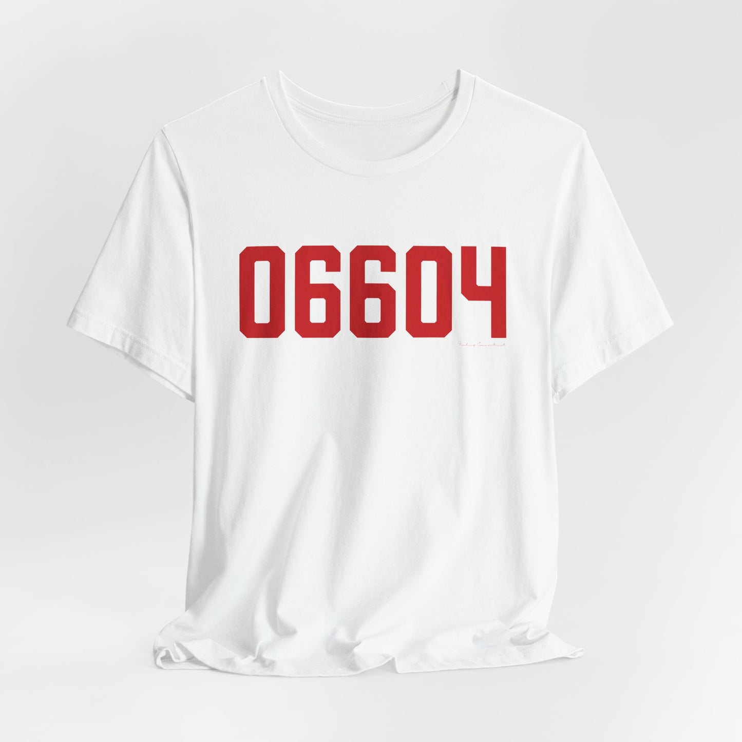 06604 Bridgeport Connecticut Zip Code Unisex Jersey Short Sleeve T-Shirt