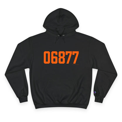 06877 Ridgefield Connecticut Zip Code Champion Hoodie Sweatshirts