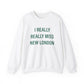 I Really Really Miss New London Unisex Heavy Blend™ Crewneck Sweatshirt
