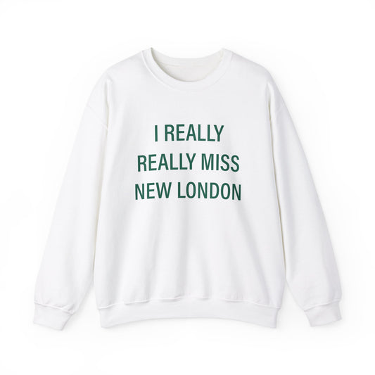 I Really Really Miss New London Unisex Heavy Blend™ Crewneck Sweatshirt