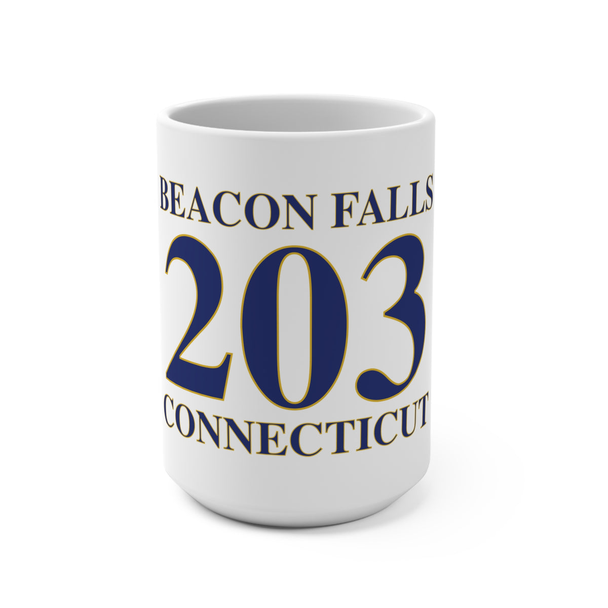 Beacon Falls 203 Connecticut Mug 15oz