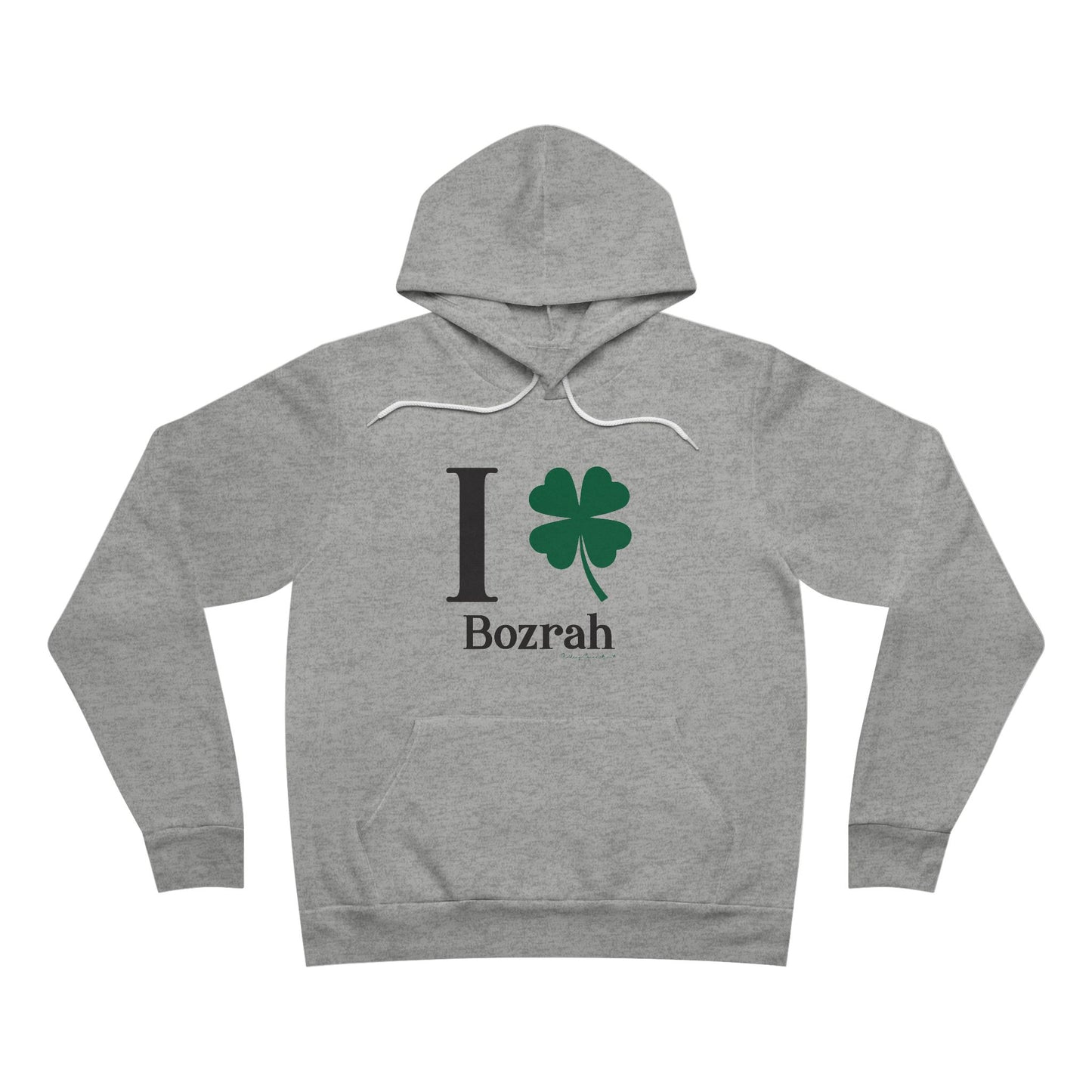 I Clover Bozrah Unisex Sponge Fleece Pullover Hoodie