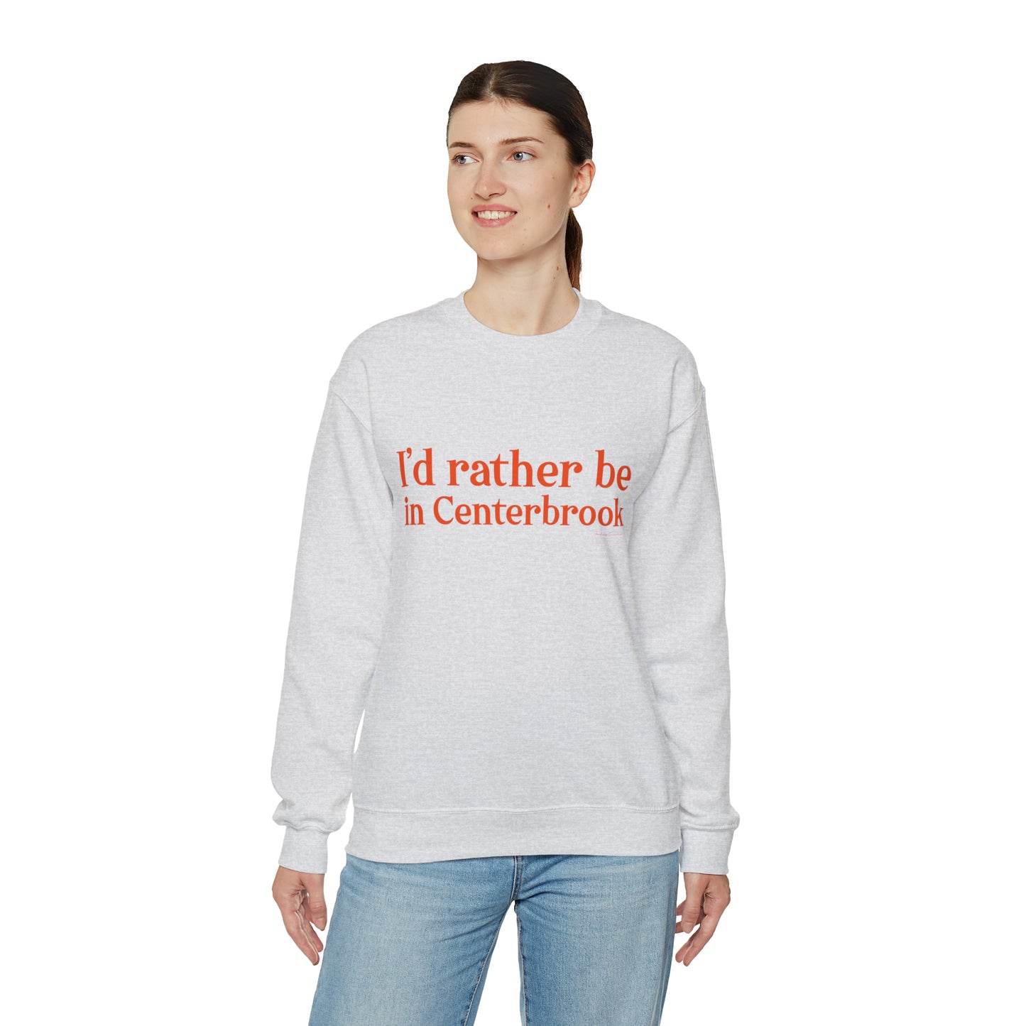 I'd rather be in Centerbrook Unisex Heavy Blend™ Crewneck Sweatshirt