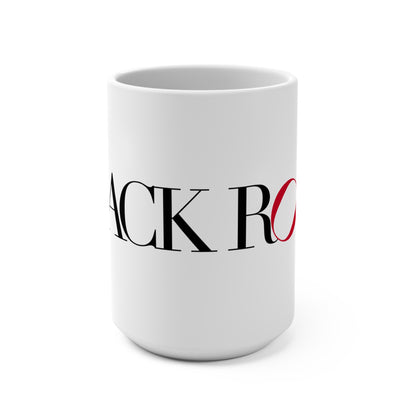 41 Tilt Black Rock Mug 15oz