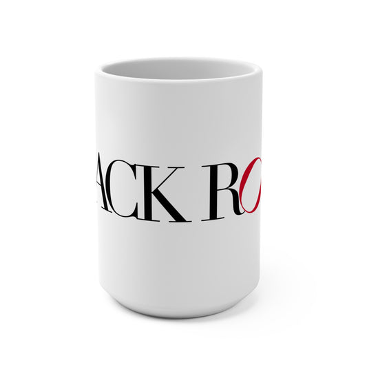 41 Tilt Black Rock Mug 15oz