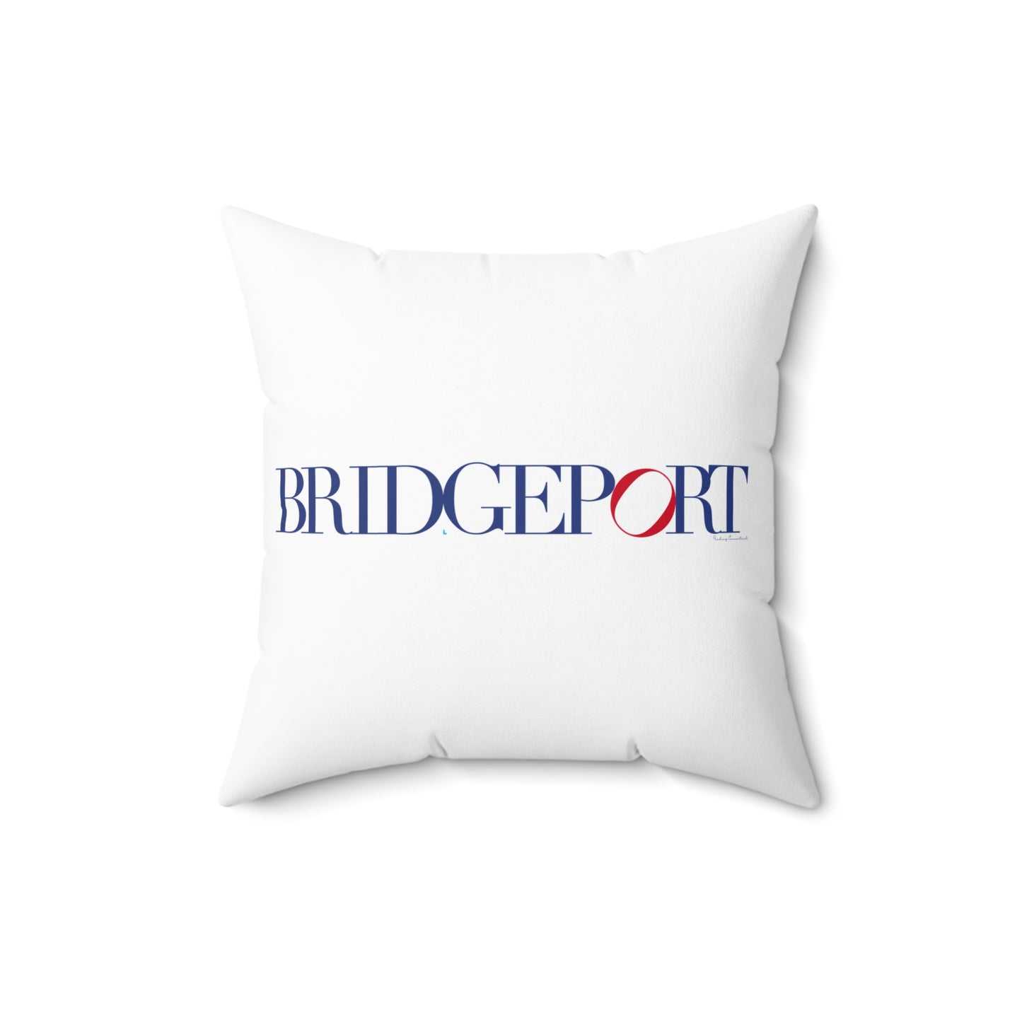 41 Tilt Bridgeport Spun Polyester Square Pillow
