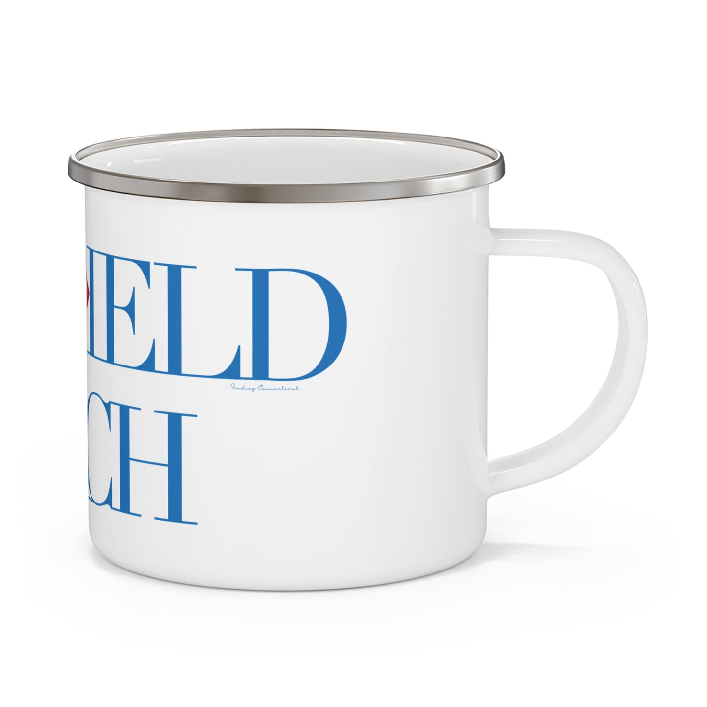 41 Tilt Fairfield Beach Enamel Camping Mug