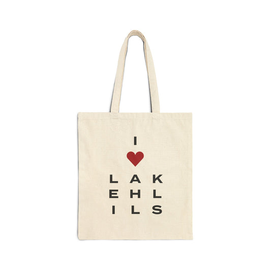 Lake Hills Vision Cotton Canvas Tote Bag