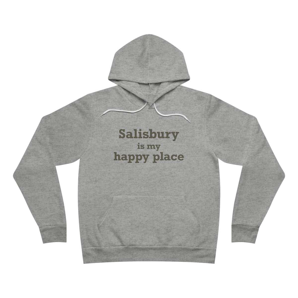 Salisbury is My Happy Place Unisex Sponge Fleece Pullover Hoodie