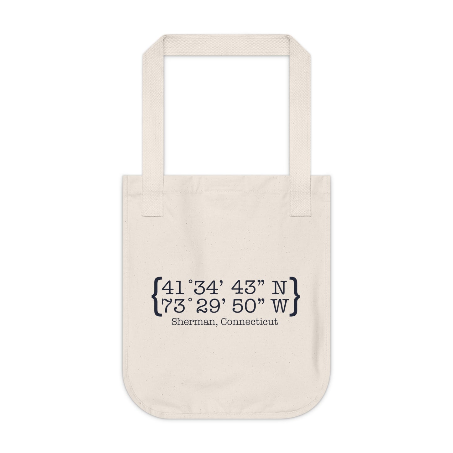 Sherman Coordinates Organic Canvas Tote Bag