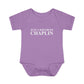 Just a kid from Chaplin Infant Baby Rib Bodysuit