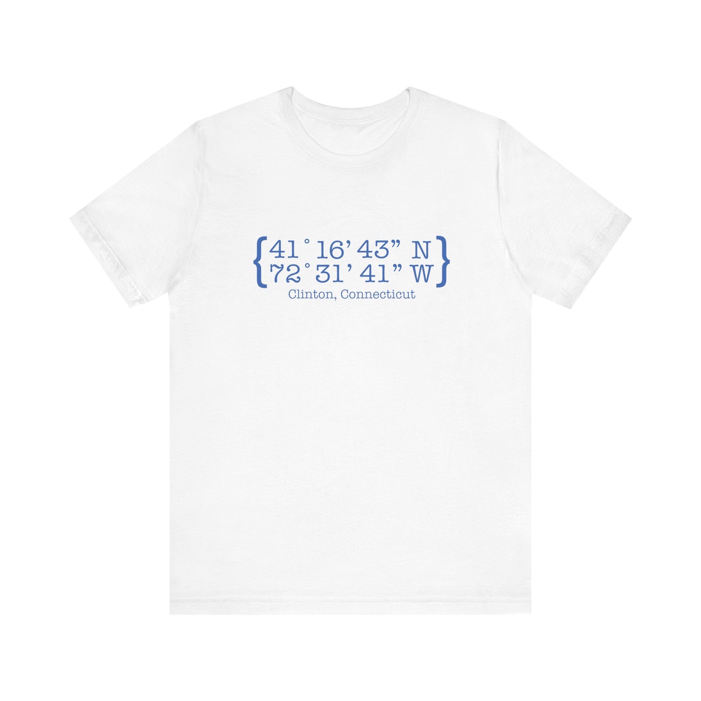 Clinton Coordinates Unisex Jersey Short Sleeve Tee