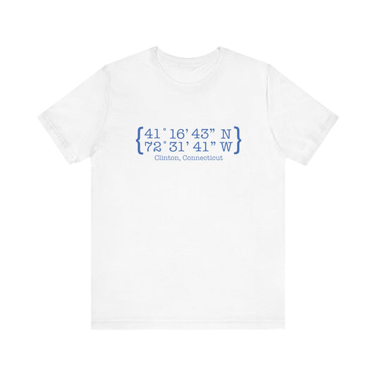 Clinton Coordinates Unisex Jersey Short Sleeve Tee