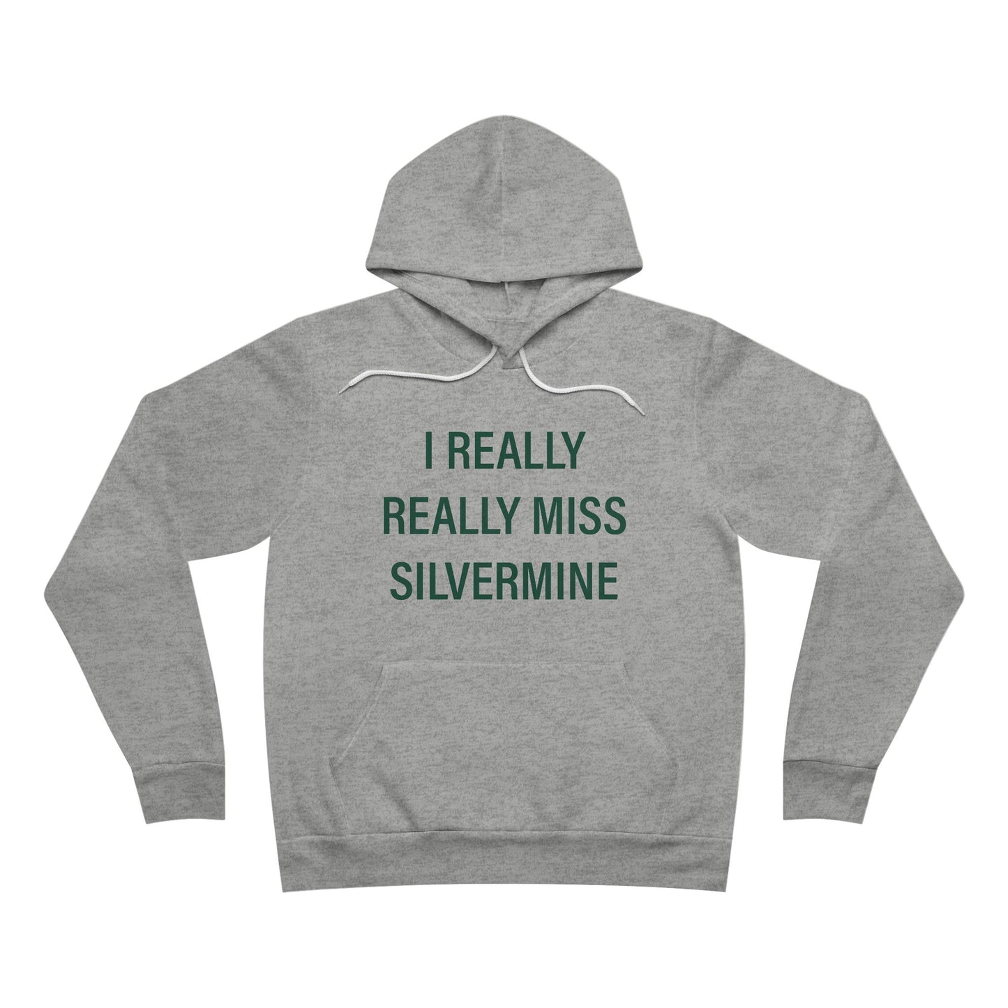 I Really Really Miss Silvermine Unisex Sponge Fleece Pullover Hoodie