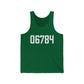 06784 Sherman CT Zip Code Unisex Jersey Tank Top