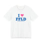 I Heart FFLD Unisex Jersey Short Sleeve T-Shirt