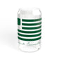 Pomfret Connecticut St. Patrick’s Day Flag Sipper Glass, 16oz