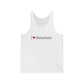 I Heart Stratfield. Unisex Jersey Tank Top