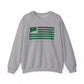 Waterford Connecticut St Patrick’s Day Flag Unisex Heavy Blend™ Crewneck Sweatshirt