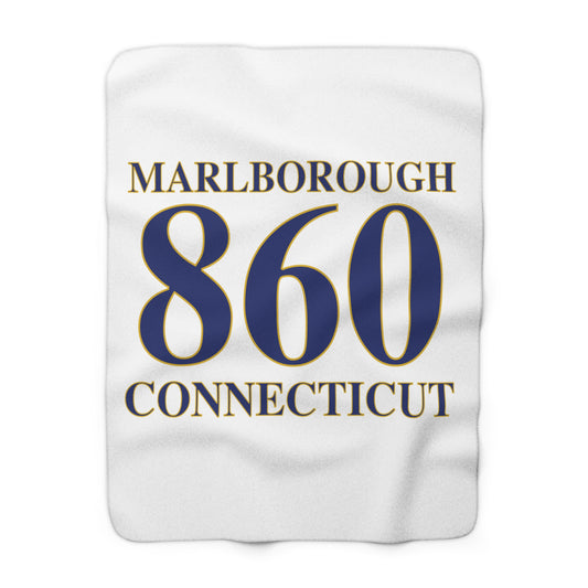 Marlborough  860 Connecticut Sherpa Fleece Blanket