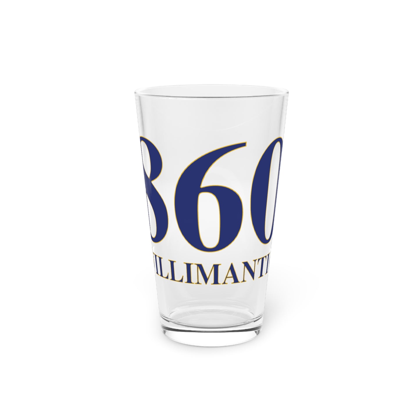 860 Willimantic Pint Glass, 16oz