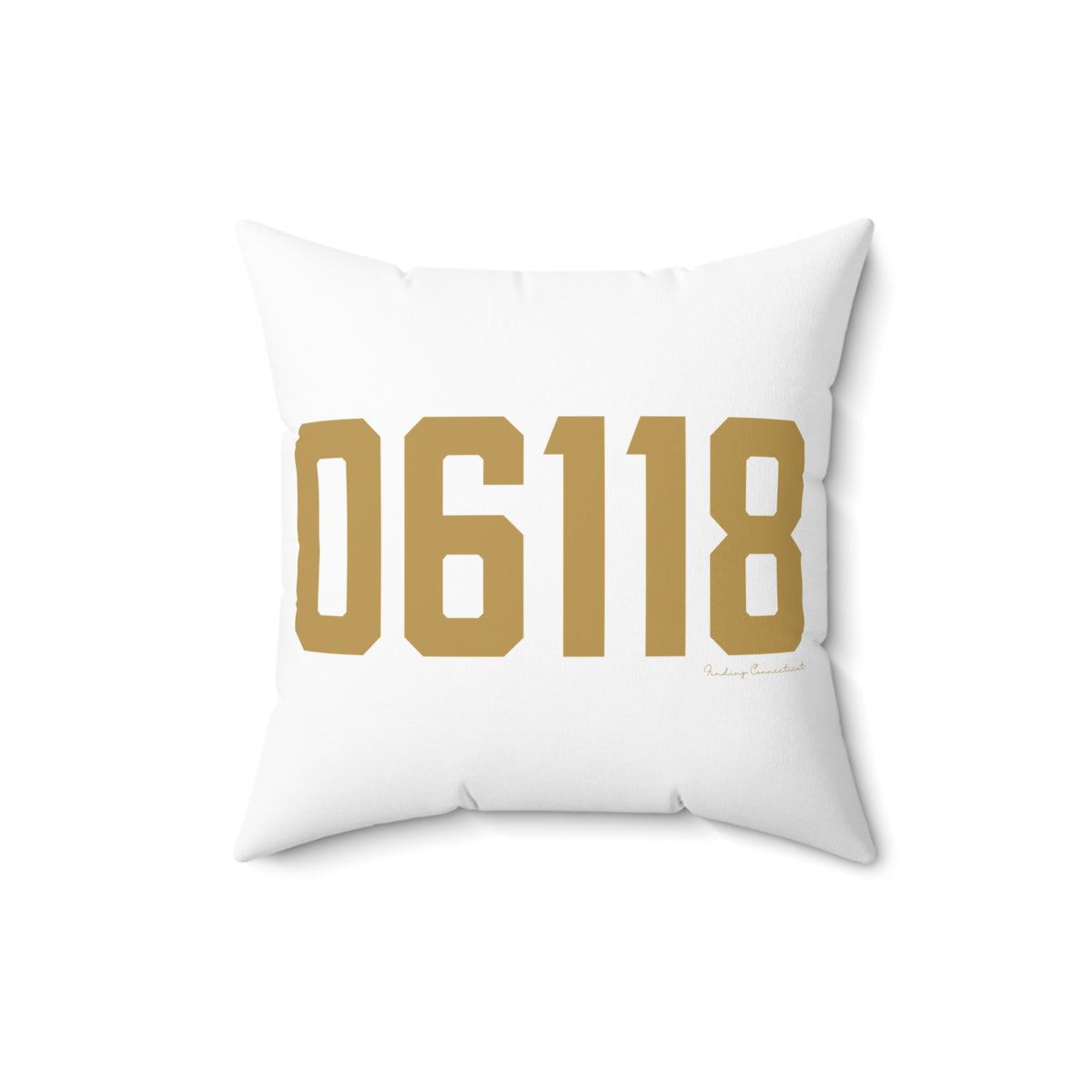 06118 East Hartford Connecticut Zip Code Polyester Square Pillow