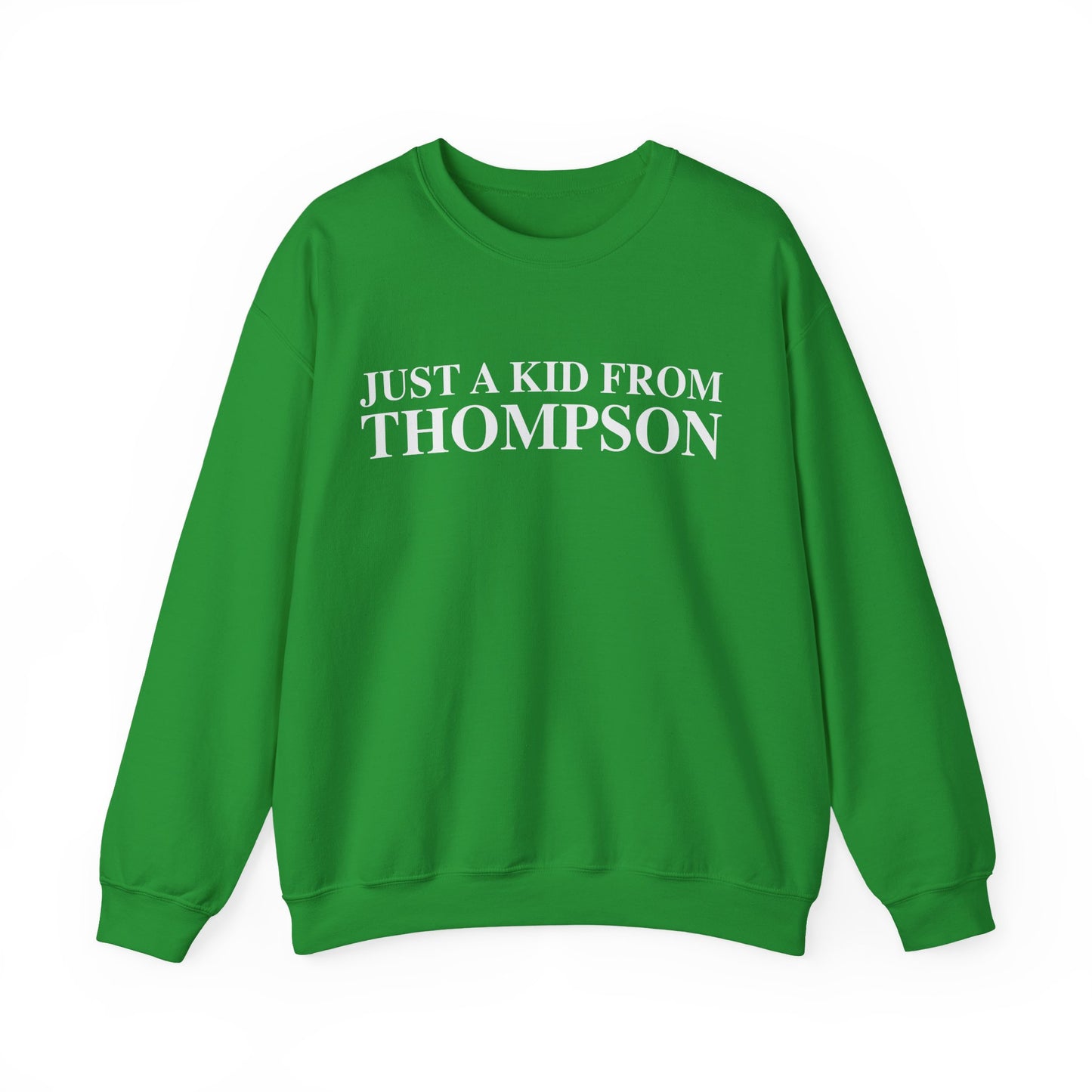 Just a kid from Thompson Unisex Heavy Blend™ Crewneck Sweatshirt