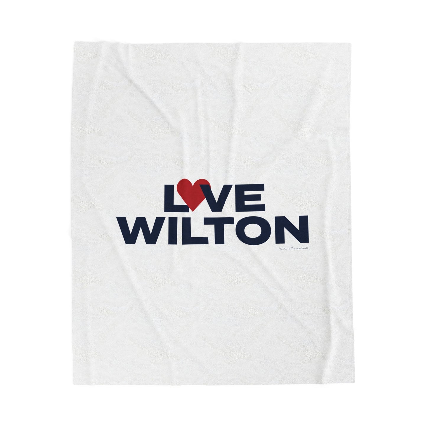 Love Wilton Velveteen Plush Blanket