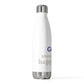 Goose Shows Are My Happy Place - Gray & Purple 20oz Insulated Bottle