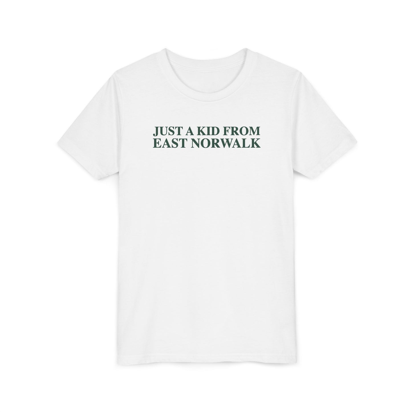 Just a kid from East Norwalk Youth Short Sleeve T-Shirt