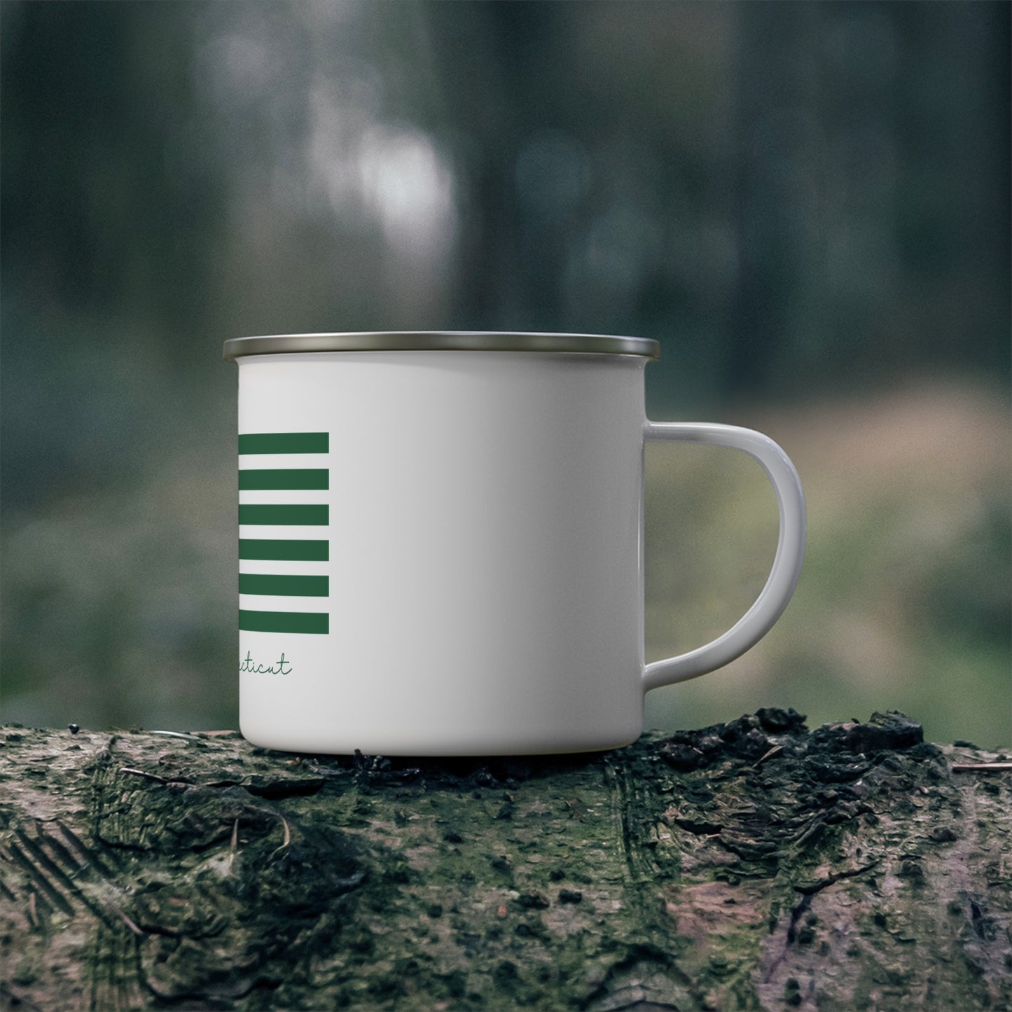 Shelton Connecticut St Patrick’s Day Flag Enamel Camping Mug