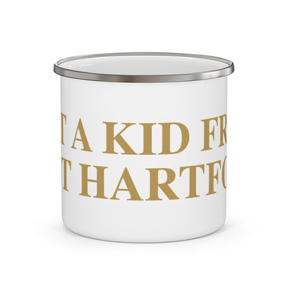 Just a kid from East Hartford Camping Mug