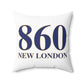 860 New London  Spun Polyester Square Pillow