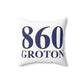 860 Groton Spun Polyester Square Pillow