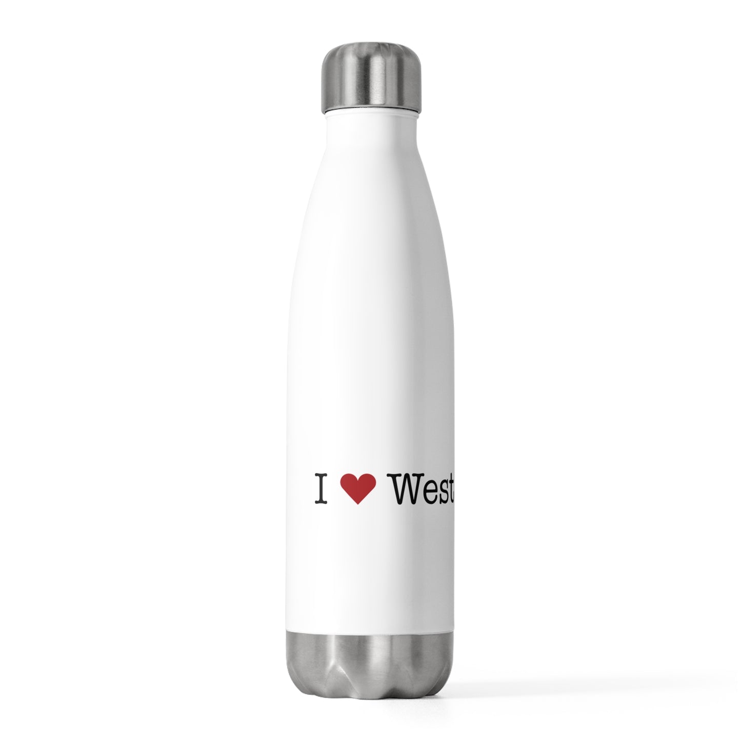 I Heart West Norwalk. 20oz Insulated Bottle