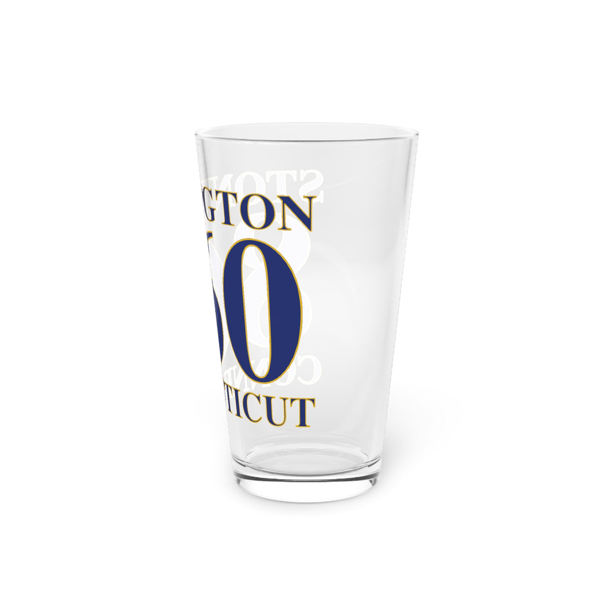 Stonington 860 Connecticut Pint Glass, 16oz