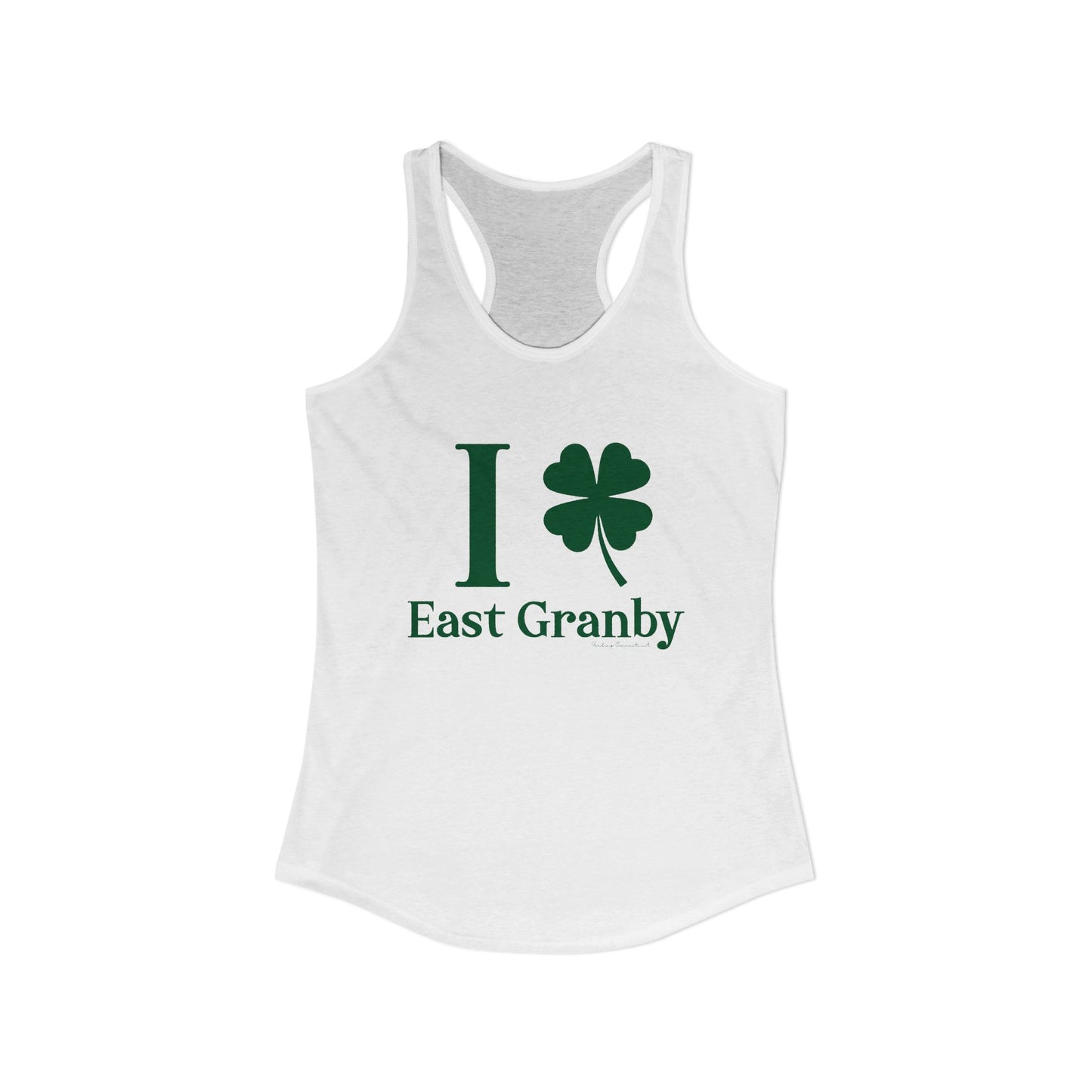 I Clover East Granby Women's Ideal Racerback Tank Top