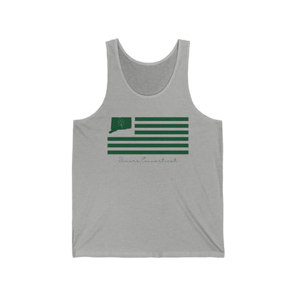 Somers Connecticut St. Patrick’s Day Flag Unisex Jersey Tank Top