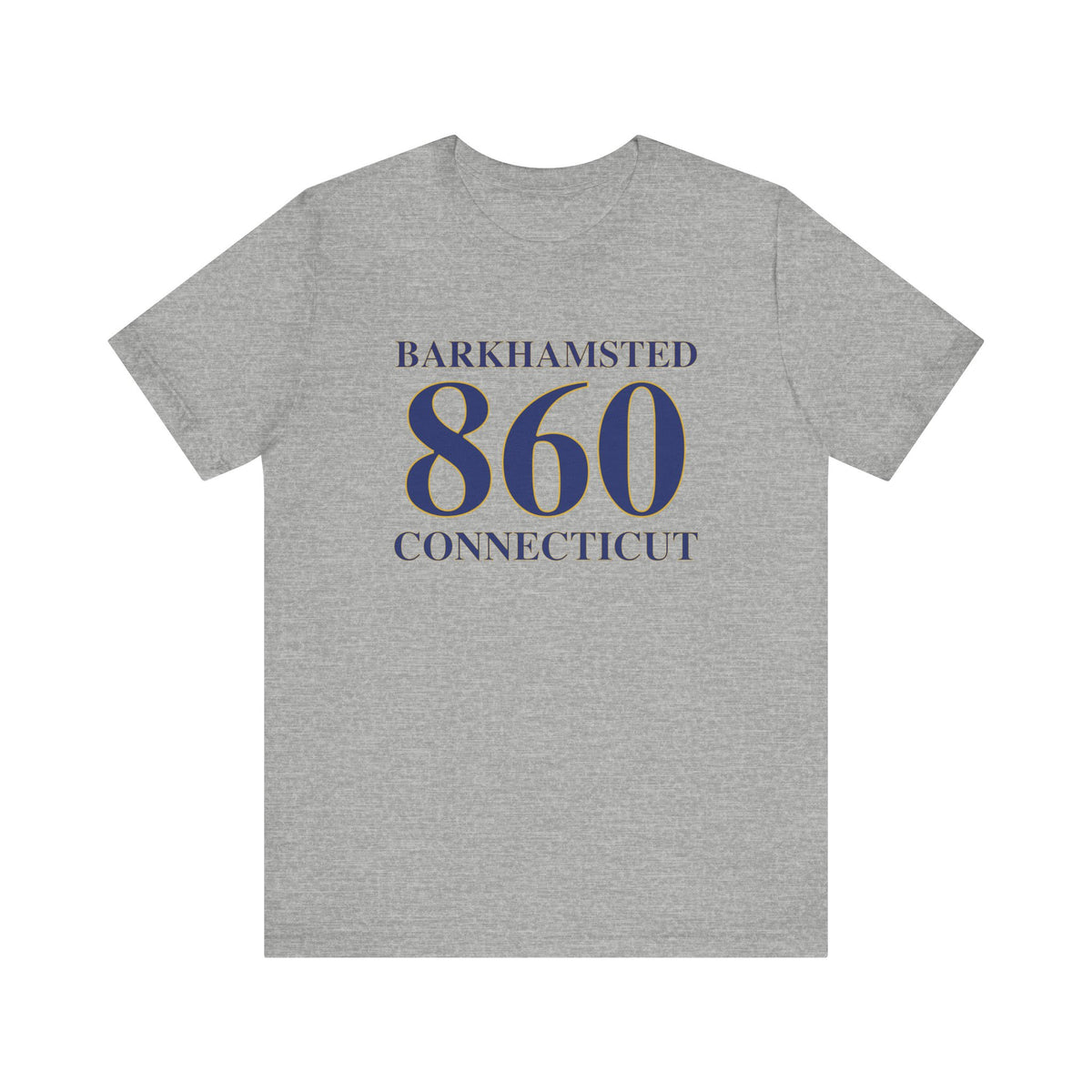 Barkhamsted 860 Connecticut Unisex Jersey Short Sleeve T-Shirt