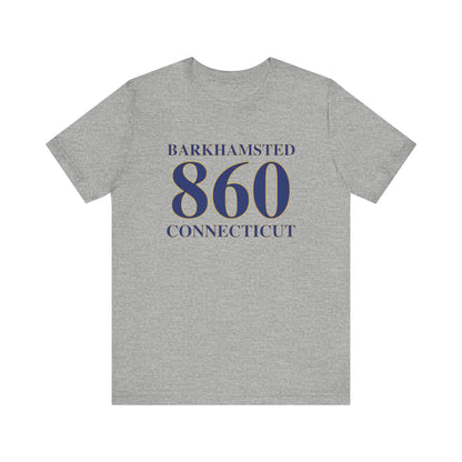 Barkhamsted 860 Connecticut Unisex Jersey Short Sleeve T-Shirt