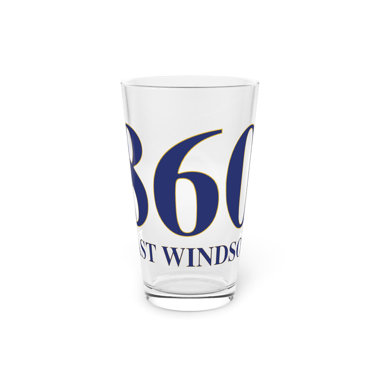 860 East Windsor Pint Glass, 16oz