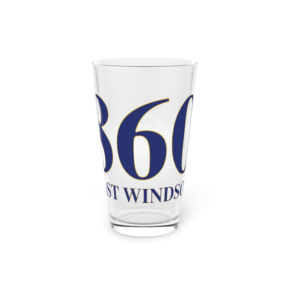 860 East Windsor Pint Glass, 16oz