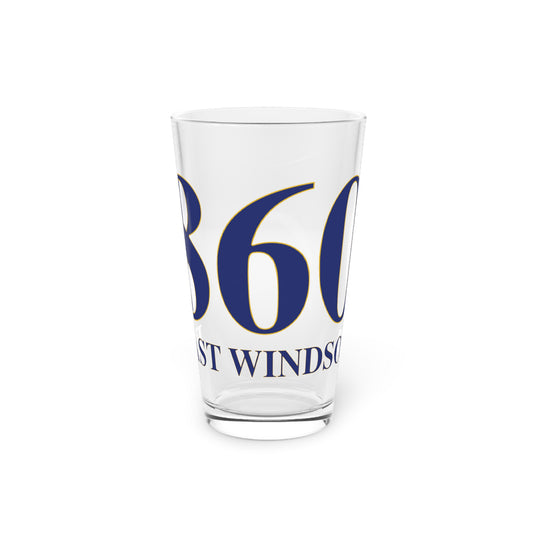 860 East Windsor Pint Glass, 16oz