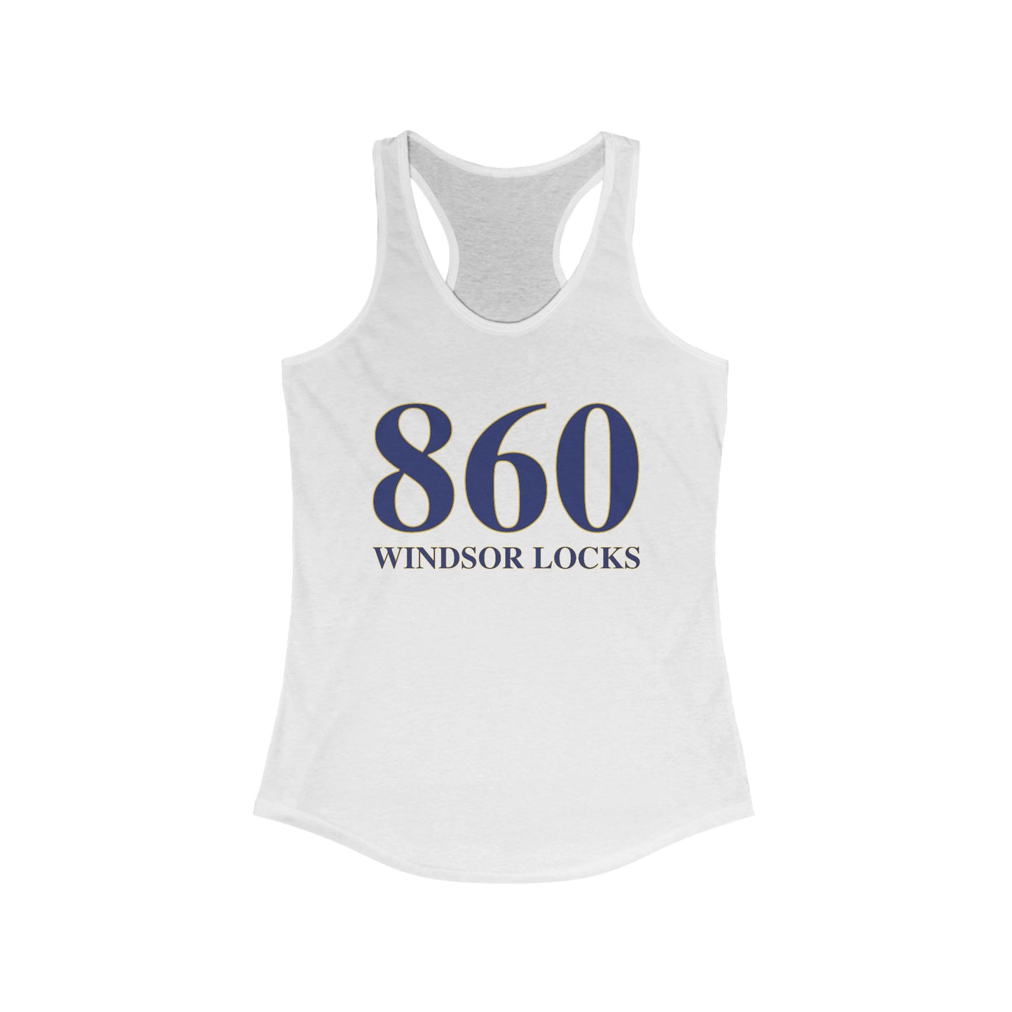 860 Windsor Locks Women's Ideal Racerback Tank Top